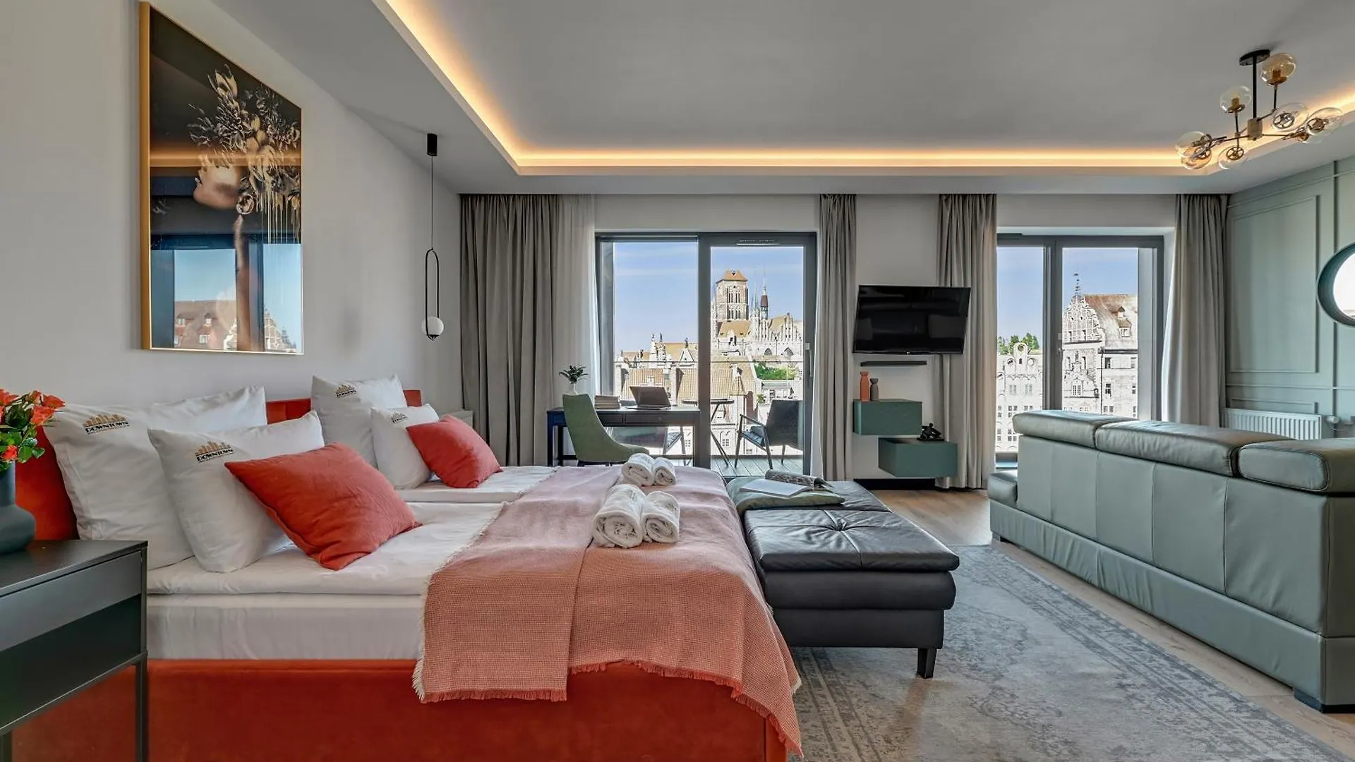 Deo Plaza Premium Suites, Riverside & Radisson Spa By Downtown Apartments غدانسك